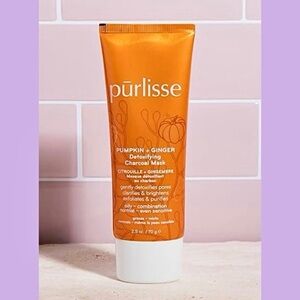 NEW Purlisse Pumpkin + Ginger Detoxifying Charcoal Mask